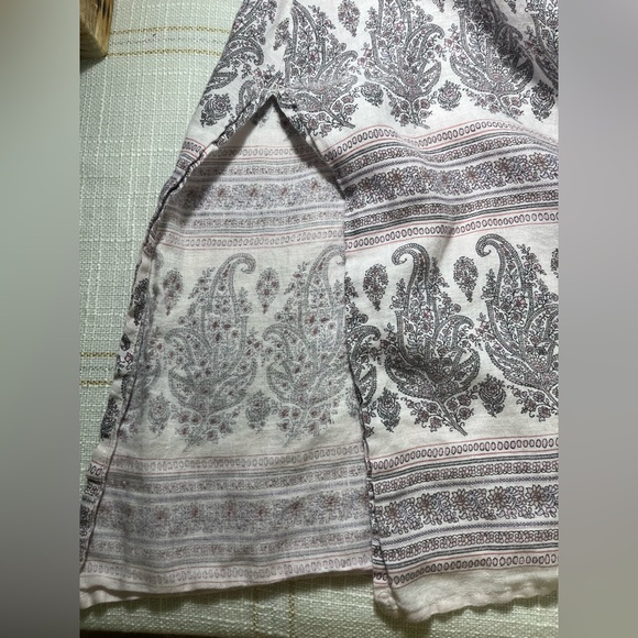 J.Jill 100% Linen Sleeveless Tunic Dress w/pockets  Size PS - Picture 6 of 8